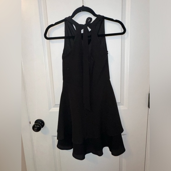 B DARLIN Juniors' Double-Hem A-Line Dress - Picture 8 of 16